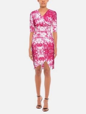 Chiara Boni Claudette dress in fairy tale pink size 42 or XS